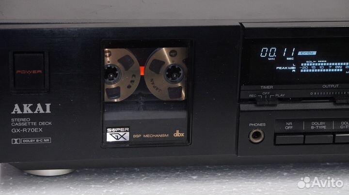 Кассетная дека Akai GX F70 Made in Japan
