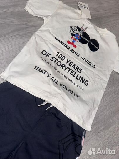 Детска одежда на мальчика майка шорты Zara