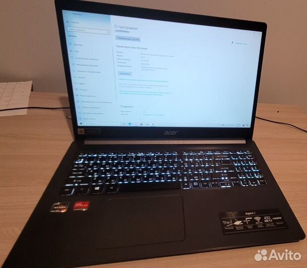 Ноутбук acer aspire 5