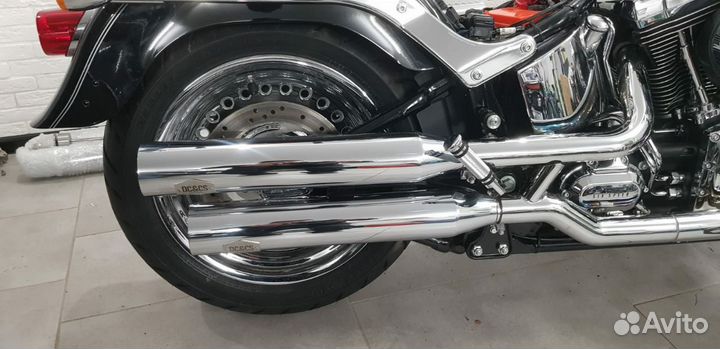 Глушитель Harley Davidson Softail Dyna DC&CS