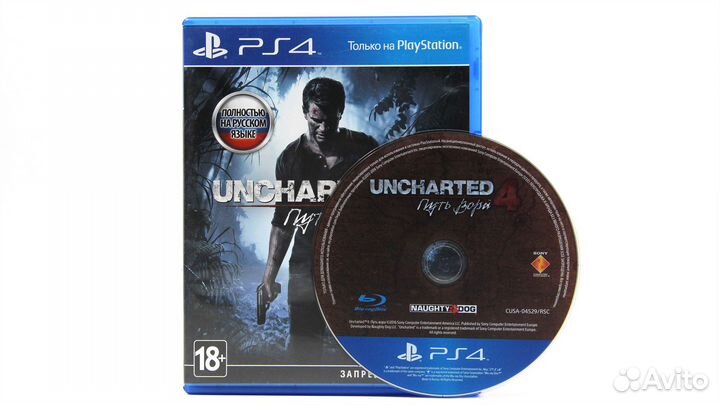 Uncharted 4 Путь вора для PS4
