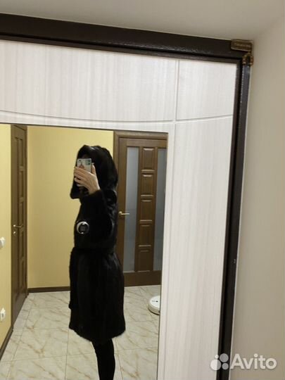 Шуба женская норковая бу