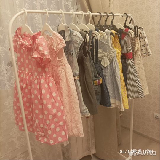 Пакет брендовых вещей на девочку 86-92-98