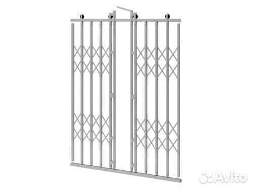 Решетка раздвижная металлическая Тип RR-6, Боствиг