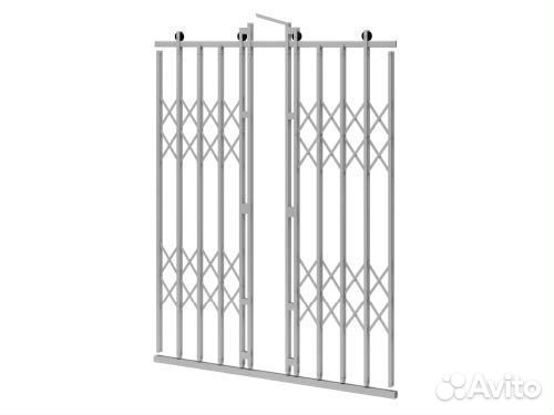 Решетка раздвижная металлическая Тип RR-6, Боствиг