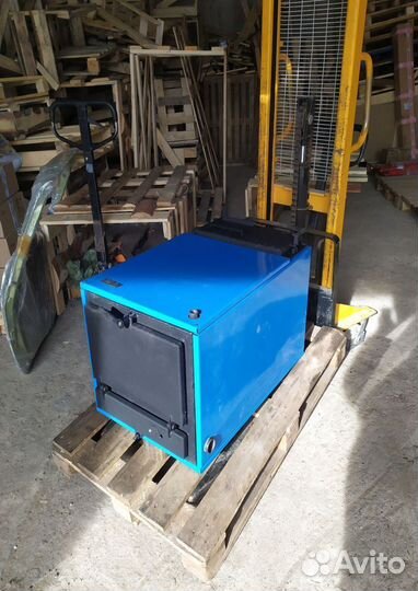 Пиролизный котел 8-16ч на дровах, до 3 сут на угле