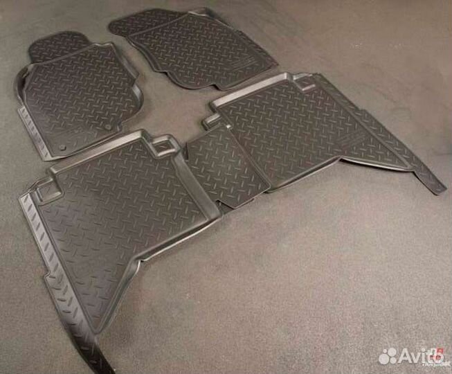 Коврики салонные для Toyota Hilux (2008-2011)