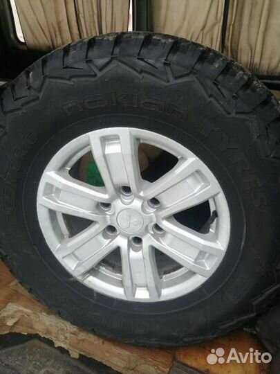 Nokian 265 70 r16 на дисках