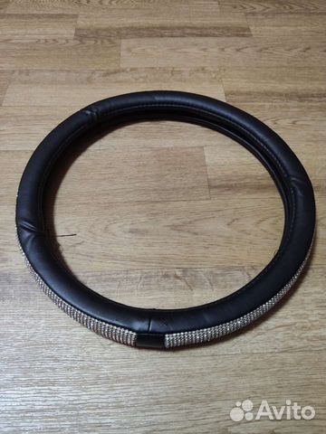 Чехол/оплётка на руль со стразами