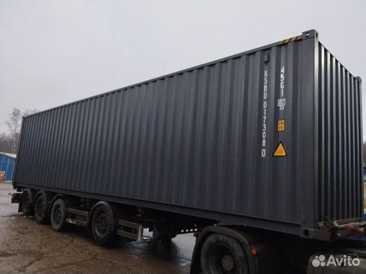 Морской контейнер 40 футов HC новый