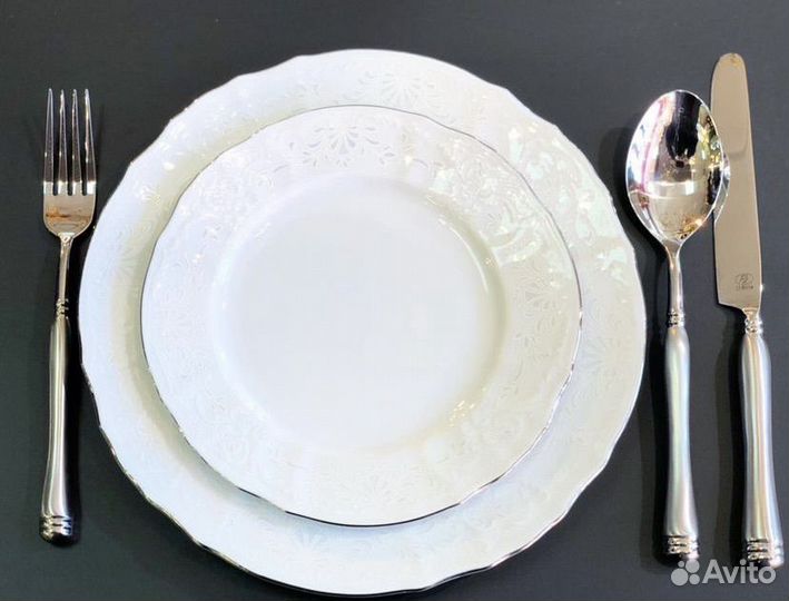 Набор тарелок, 19 см, 6 шт 