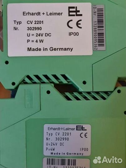 Датчики полотна, Преобразователи erhardt+leimer