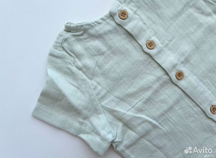 Муслиновый детский костюм 68 / 74, 86 / 92 Vauva