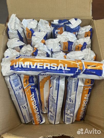 Бумага для факса universal