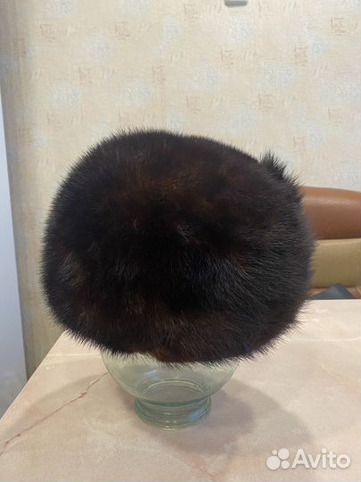 Шапка норковая женская