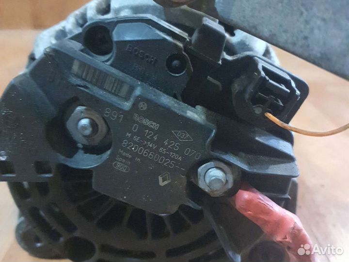 Генератор Рено Сценик 2 Меган 2 120амп