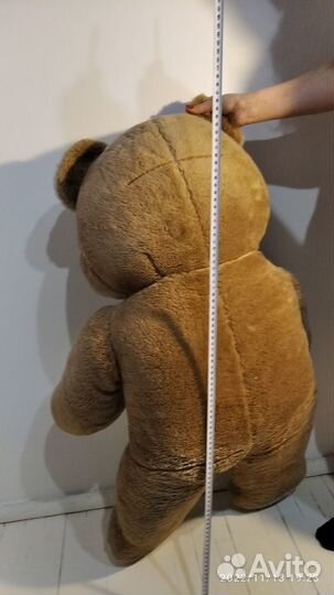 Мягкая игрушка медведь большой почти 1м