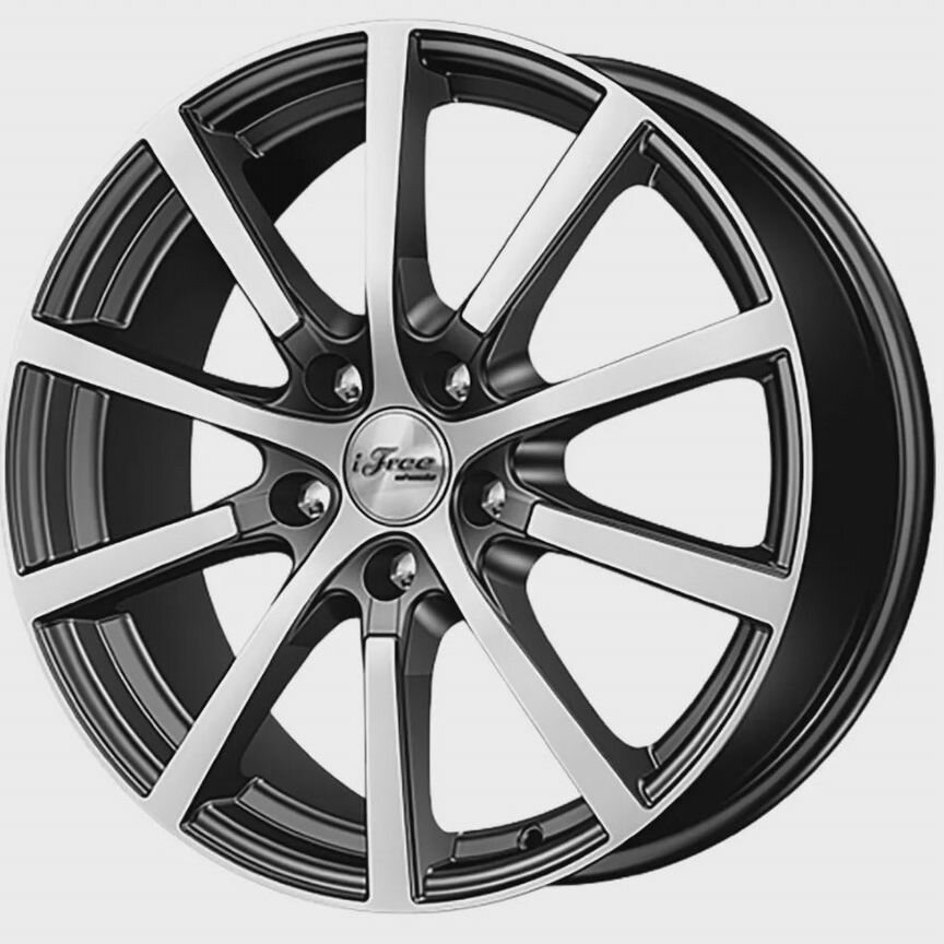 Диски iFree Big Byz 7x17 5x108 ET45 D67.1 Блэк Джек