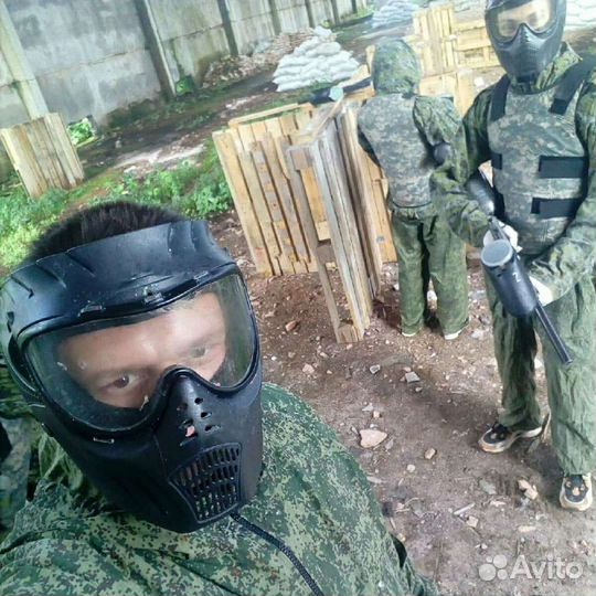 Игра в пейнтбол