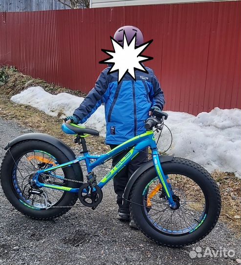 Велосипед фетбайк Stels Aggressor MD 20