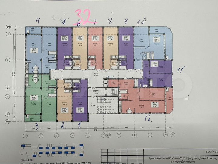 1-к. апартаменты, 42 м², 3/8 эт.