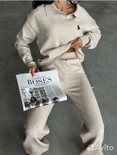 Костбм женский кашемир ральф лорен