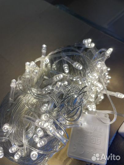 Гирлянда штора с пультом