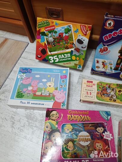 Пазлы детские
