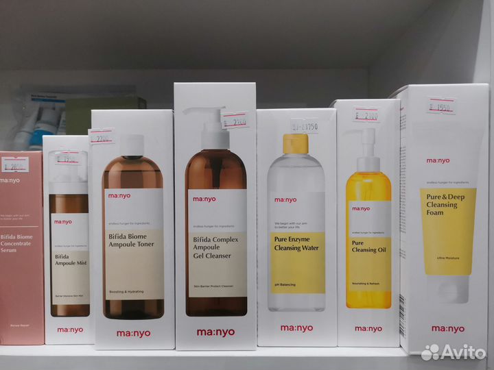 Крема, сыворотки, тонеры от Manyo
