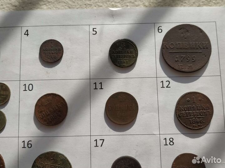 Медные царские монеты #2