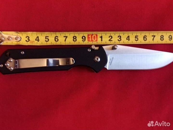Нож, сталь D-2, HRC60,рукоять G-10
