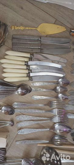 Вилки, ложки мельхиор и нержавейка СССР