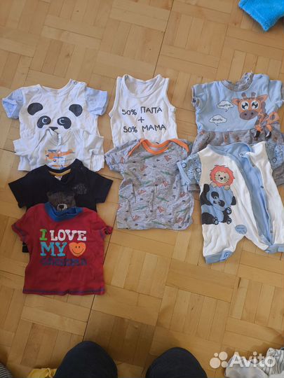 Пакет детских вещей 68