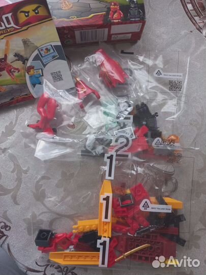Конструктор lego Ninjago 71701 Огненный дракон Кая