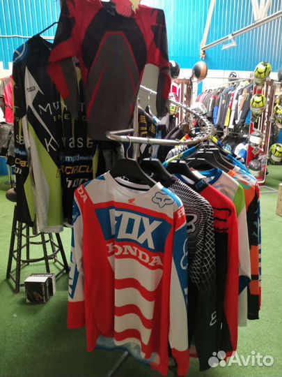 Джерси кроссовая Honda Kawasaki Suzuki Yamaha