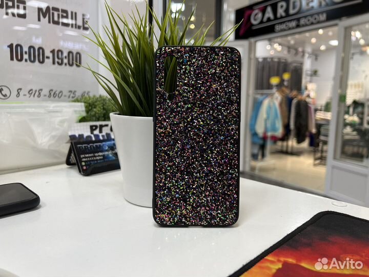 Чехол Блестки Xiaomi Mi 9
