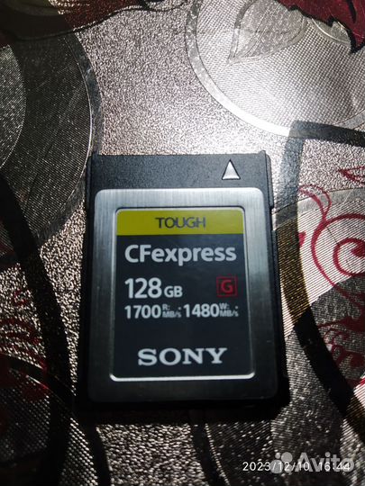 128 гб CFexpress Type B tough Memory Card