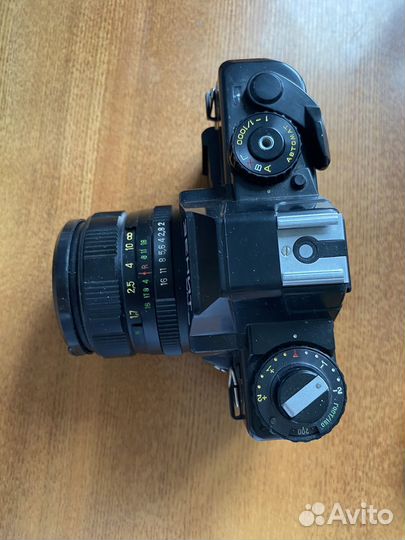 Пленочный фотоаппарат зенит ам-2