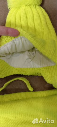 Комплект шапка, шарф