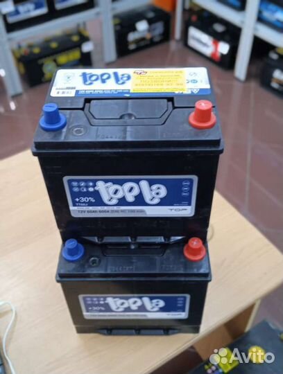 Аккумулятор Topla на Toyota corolla