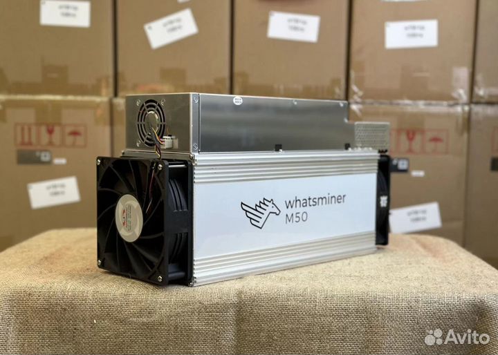 Asic miner Whatsminer M50 / M50S c GTD новый обмен