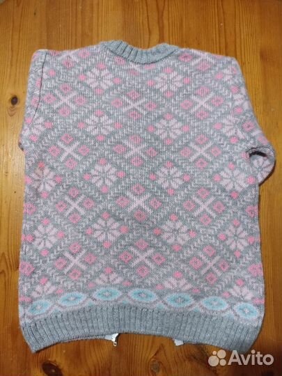 Пуловер для девочки трикотаж. 152