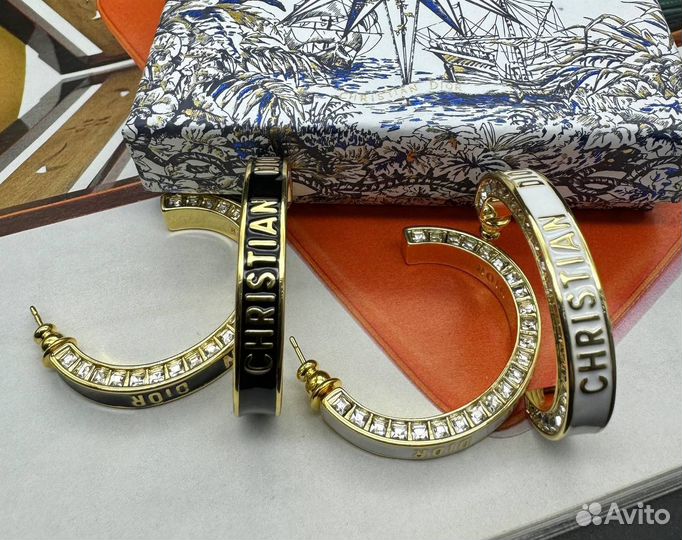 Серьги Dior