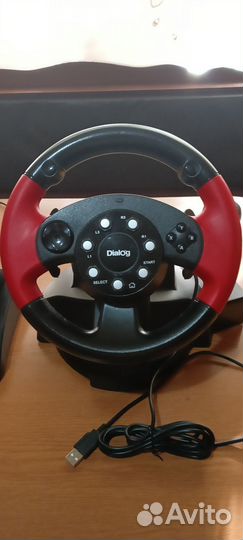 Игровой Руль Dialog GW-125VR