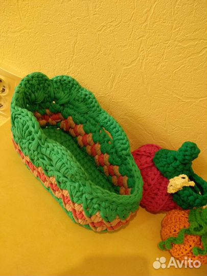 Вязаная люлька