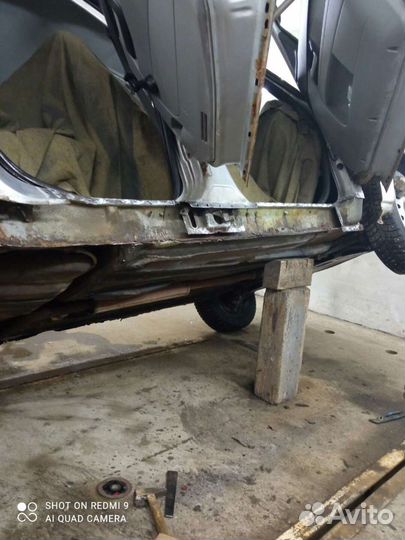 Кузовной ремонт на стапеле, покраска