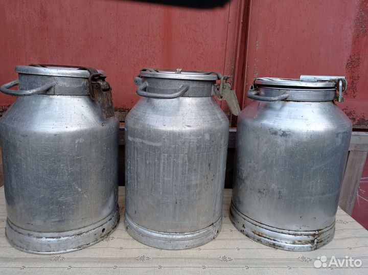 Фляга алюминиевая бу 40л