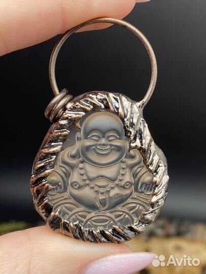 Подвеска бронза горный Хрусталь