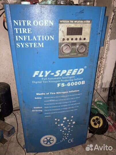 Генератор азота накачки шин