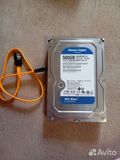 Жесткий диск на 500 гб новый